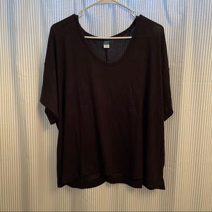 Short-Sleeve Voop Plush Easy T-Shirt for Women, Old Navy